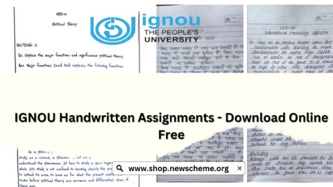 IGNOU Handwritten Assignments - Download Online Free