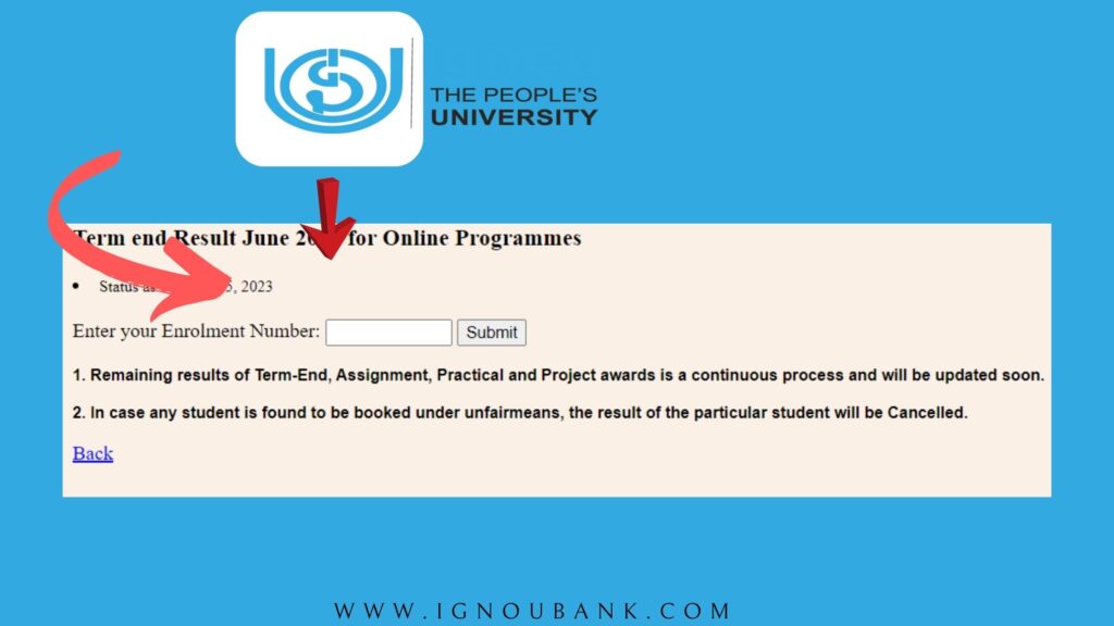 IGNOU June 2023 Result Released: Check Your Results Now!
