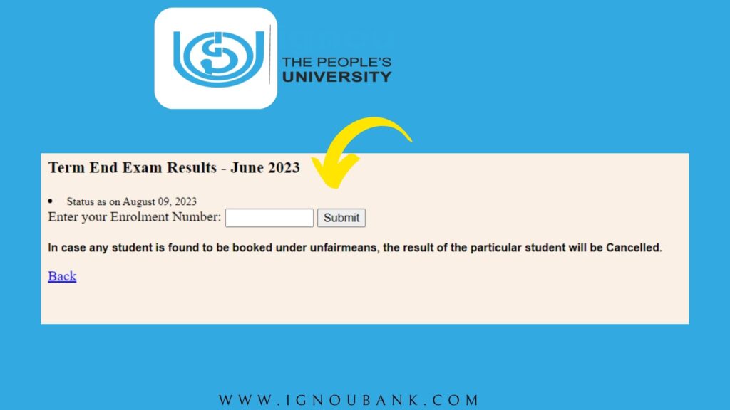 IGNOU Result Update: June 2023 Session Results to be Released on August 9, 2023