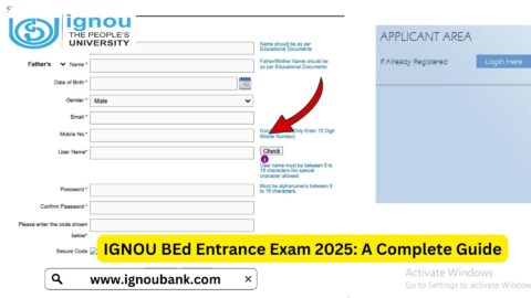 IGNOU BEd Entrance Exam 2025 A Complete Guide