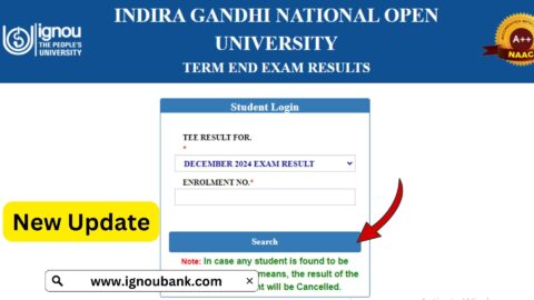 IGNOU December 2024 Exam Result: The Indira Gandhi National Open University (IGNOU) has established itself as one of the premier institutions for open and distance learning. Every year, IGNOU conducts exams in June and December, with thousands of students awaiting the results. If you appeared for the December 2024 exams, this article will provide you with comprehensive details about the IGNOU December 2024 Exam Result, how to check your result, calculate your percentage, and much more.