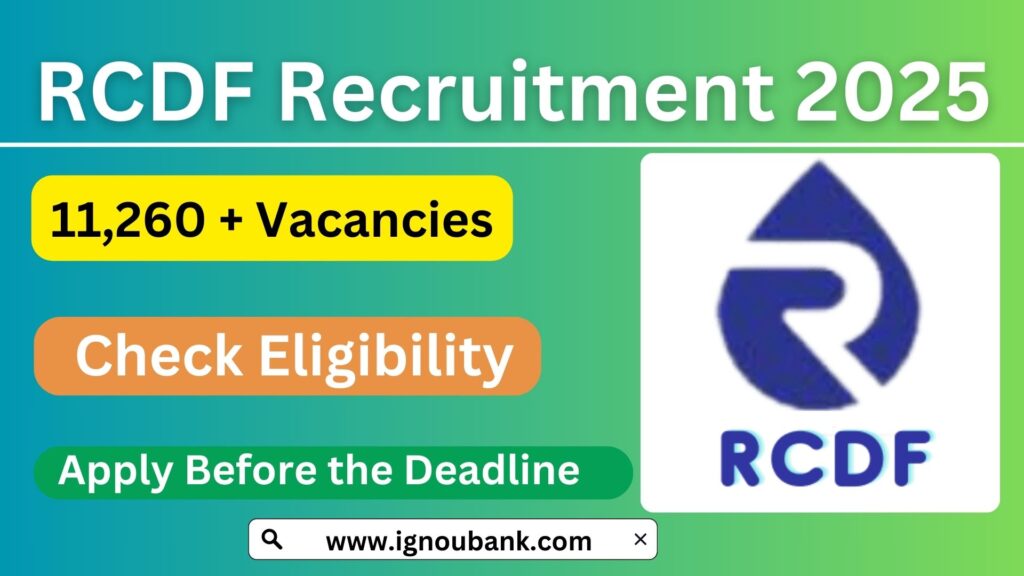 RCDF Recruitment 2025: A Complete Guide to Applying for Jobs in Rajasthan Cooperative Dairy Federation