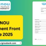 IGNOU Assignment Front Page 2025: Download PDF & Guidelines 2 IGNOU Assignment Front Page 2025: Download PDF & Guidelines