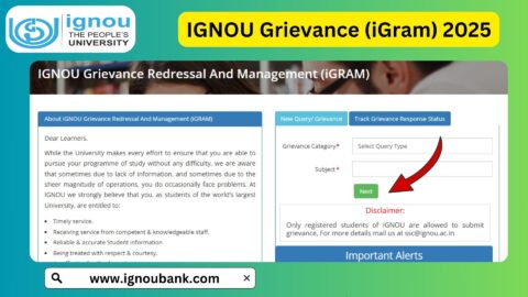 IGNOU Grievance 2025: How to Raise Complaints and Get Quick Resolution