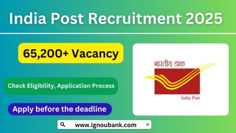 India Post Recruitment Apply Online for 65,200 Gramin Dak Sevak (GDS) Vacancies