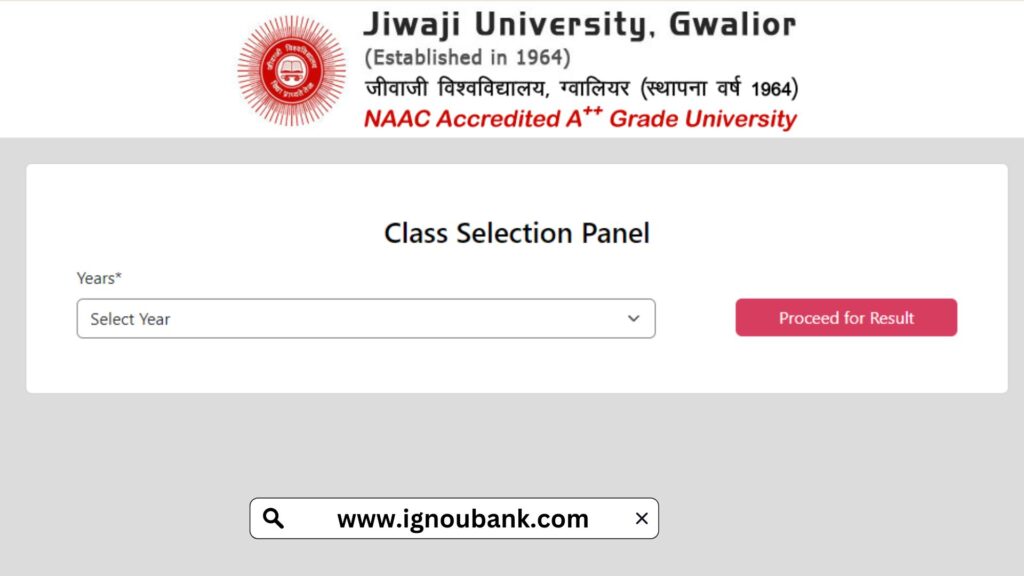 Jiwaji University Result 2024 Out – Check Your Score Now 1 Jiwaji University Result 2024 Out – Check Your Score Now