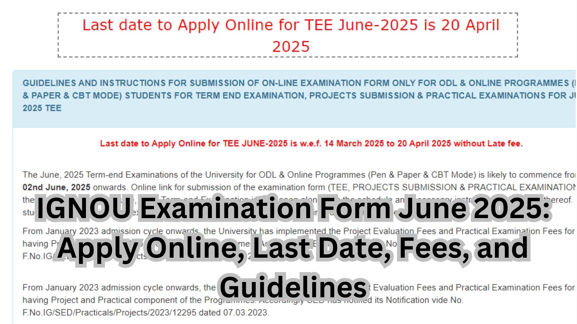 IGNOU NTT Course Fees 2025: A Complete Guide