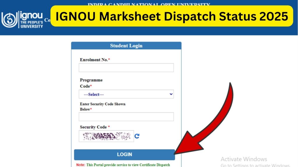 IGNOU Marksheet Dispatch Status 2025 – Check Online Updates 1 IGNOU Marksheet Dispatch Status 2025 – Check Online Updates