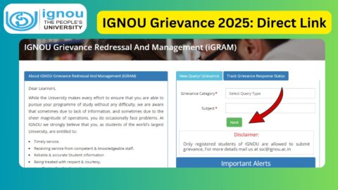 IGNOU Grievance 2025: Your Complete Guide to Resolving Issues Online