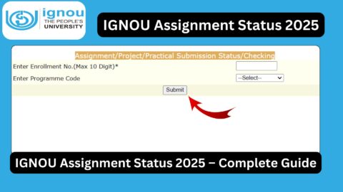 IGNOU Assignment Status 2025 – Complete Guide