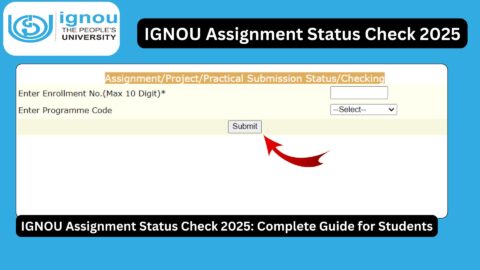 IGNOU Assignment Status Check 2025: Complete Guide for Students