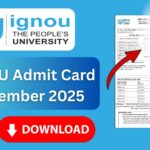IGNOU Admit Card December 2025: Complete Guide to Download, Exam Instructions, and Important Updates 2 IGNOU Admit Card December 2025: Complete Guide to Download, Exam Instructions, and Important Updates