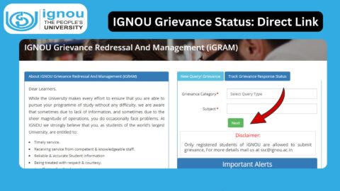 IGNOU Grievance Status: Complete Guide to Track Your Complaints and Solutions