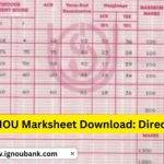 IGNOU Marksheet Download 2025: Complete Guide to Access, Track, and Understand Your Marksheet 2 IGNOU Marksheet Download: Complete Guide to Access, Track, and Understand Your Marksheet