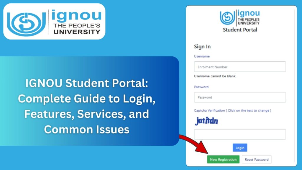 IGNOU Student Portal: Complete Guide to Login, Features, Services, and Common Issues 1 IGNOU Student Portal: Complete Guide to Login, Features, Services, and Common Issues