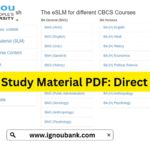 IGNOU Study Material PDF: Complete Guide for 2025 2 IGNOU Study Material PDF: Complete Guide for 2025