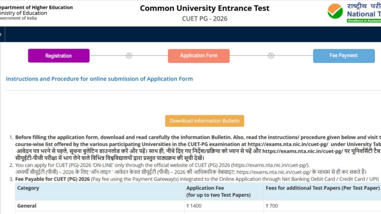 CUET PG 2026 Registration: Complete Guide for Postgraduate Aspirants