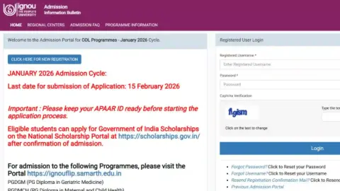 IGNOU Admission Last Date 2026: Complete Guide to Apply Before 15 February 2026