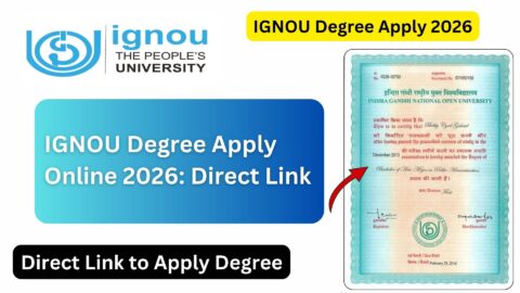 IGNOU Degree Apply 2026: Complete Guide for Online Convocation Registration