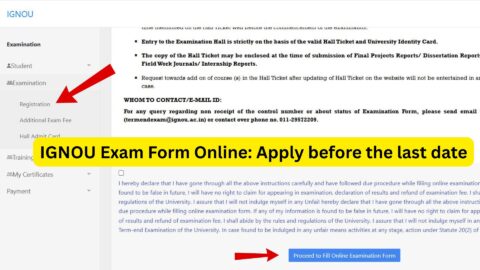 IGNOU Exam Form Online: Complete Guide to Application, Fees, Dates, and Process