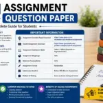 IGNOU Assignment Question Paper 2026: Complete Guide for Students