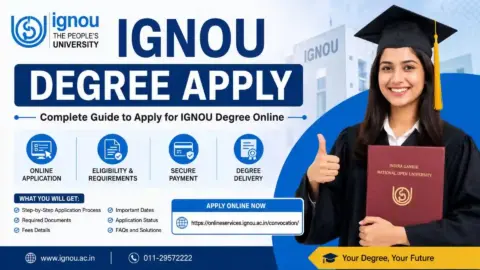 IGNOU Degree Apply 2026: Complete Guide to Apply for IGNOU Degree Online