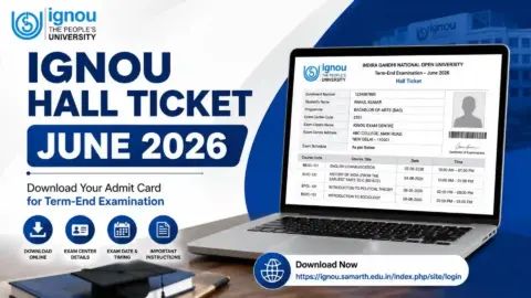 IGNOU Hall Ticket June 2026: How to Download Admit Card Online