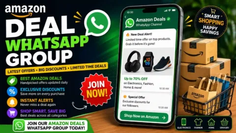 Amazon Deal WhatsApp Group: Join the Best WhatsApp Channel for Daily Amazon Deals, Offers, and Discounts 2026