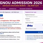 IGNOU Admission Last Date 2026: Apply Online Before 16 August 2 IGNOU Admission Last Date 2026: Apply Online Before 16 August