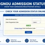 IGNOU Admission Status 2026: Check Your Admission Confirmation Online 2 IGNOU Admission Status 2026: Check Your Admission Confirmation Online
