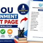 IGNOU Assignment Front Page 2026: Download PDF (Free Template) 2 IGNOU Assignment Front Page 2026: Download PDF (Free Template)
