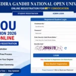 IGNOU Convocation 2026: Apply Online, Eligibility & Last Date 2 IGNOU Convocation 2026: Apply Online, Eligibility & Last Date