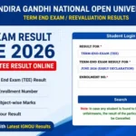 IGNOU Exam Result June 2026 Out: Check Your TEE Result Online 2 IGNOU Exam Result June 2026 Out: Check Your TEE Result Online