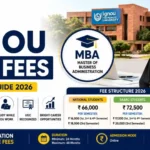 IGNOU MBA Fees 2026: Complete Fee Structure, Eligibility, Duration, Admission Process & Payment Details