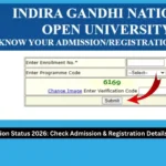 IGNOU Admission Status 2026: Check Admission & Registration Details 3 IGNOU Admission Status 2026: Check Admission & Registration Details