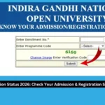 IGNOU Admission Status 2026: Check Your Admission & Registration Status Online 1 IGNOU Admission Status 2026: Check Your Admission & Registration Status Online