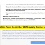 IGNOU Examination Form December 2026: Apply Online, Last Date & Link