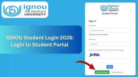 IGNOU Student Login 2026: Login to Student Portal