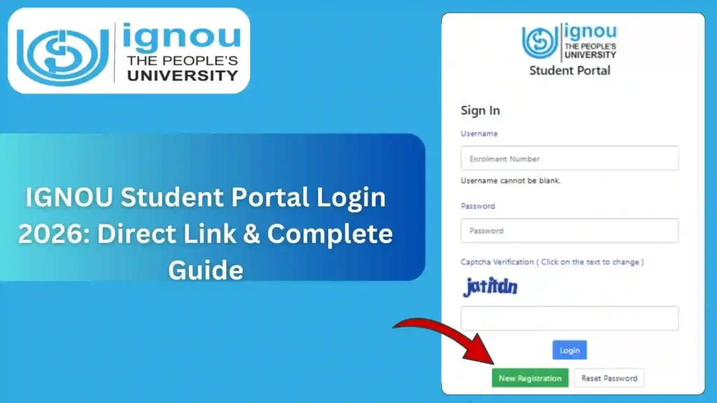 IGNOU Student Portal Login 2026: Direct Link & Complete Guide