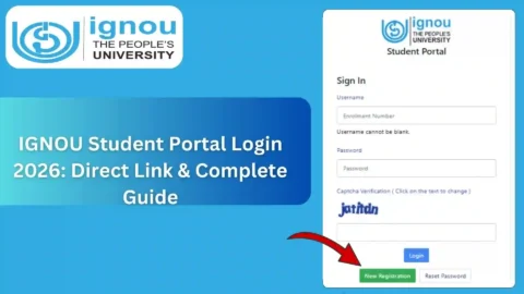 IGNOU Student Portal Login 2026: Direct Link & Complete Guide