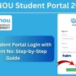 IGNOU Student Portal Login with Enrollment No: Step-by-Step Guide 1 IGNOU Student Portal Login with Enrollment No: Step-by-Step Guide