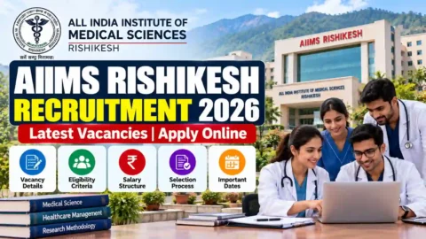 AIIMS Rishikesh Recruitment 2026: Latest Vacancies, Apply Online, Eligibility, Salary & Last Date
