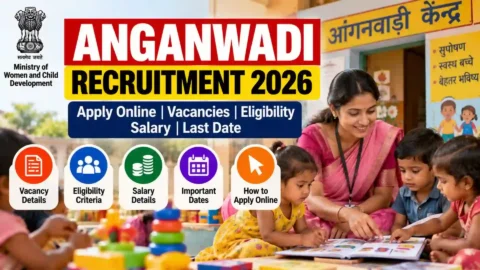 Anganwadi Recruitment 2026: Apply Online, Vacancies, Eligibility, Salary & Last Date