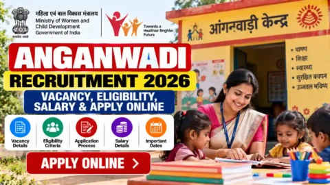 Anganwadi Recruitment 2026: Vacancy, Eligibility, Salary and Apply Online