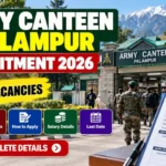 Army Canteen Palampur Recruitment 2026: 19 Vacancies, Eligibility, Salary & Apply Offline 2 Army Canteen Palampur Recruitment 2026: 19 Vacancies, Eligibility, Salary & Apply Offline