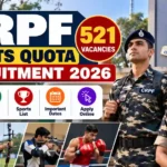 CRPF Sports Quota Recruitment 2026: 521 Vacancies, Salary, Eligibility, Sports List & Apply Online