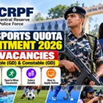 CRPF Sports Quota Recruitment 2026: 521 Vacancies, Eligibility, Salary, Last Date & Apply Online 1 CRPF Sports Quota Recruitment 2026: 521 Vacancies, Eligibility, Salary, Last Date & Apply Online