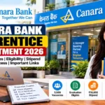 Canara Bank Apprentice Recruitment 2026: 3,500 Vacancies, Eligibility, Stipend & Important Links 2 Canara Bank Apprentice Recruitment 2026: 3,500 Vacancies, Eligibility, Stipend & Important Links