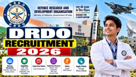 DRDO Recruitment 2026: Latest Vacancies, Eligibility & Apply Online