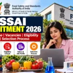 FSSAI Recruitment 2026: Apply Online, Vacancies, Eligibility, Salary & Latest Notification 1 FSSAI Recruitment 2026: Apply Online, Vacancies, Eligibility, Salary & Latest Notification